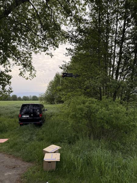 Akcja ochrony koźlaków przed rozpoczęciem sianokosów w Kamieńcu Ząbkowickim