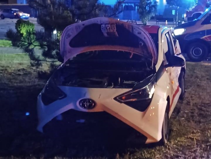	Zderzenie citroena i toyoty na skrzyżowaniu w Ząbkowicach Śląskich