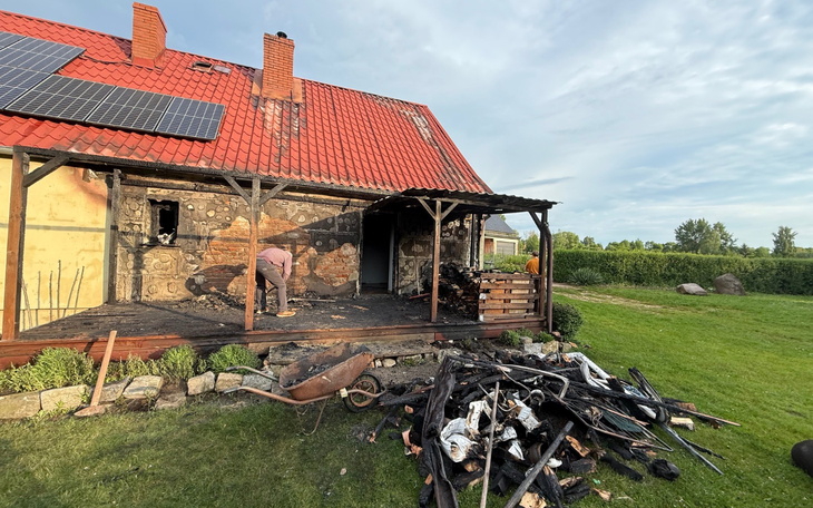 Pożar domu jednorodzinnego w Ząbkowicach Śląskich