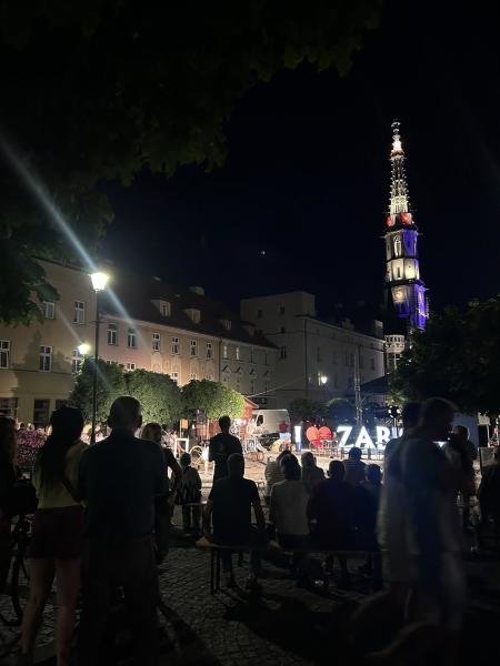 Spektakl „Wędrowcy” na ząbkowickim rynku