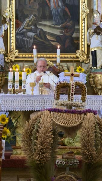 Dożynki sołeckie w Płonicy