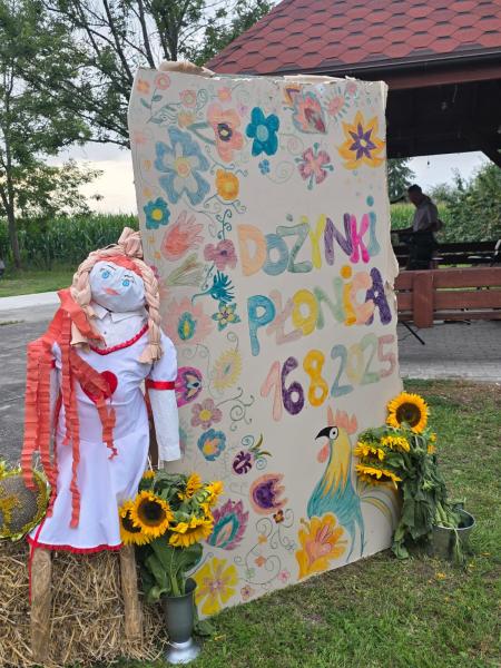 Dożynki sołeckie w Płonicy