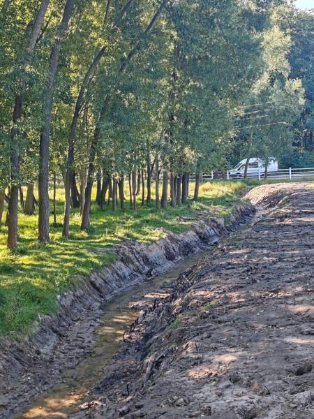 W Doboszowicach odtwarzają infrastrukturę melioracyjną