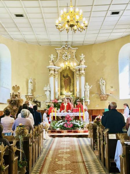 Dożynki sołecko-parafialne w Wigańcicach