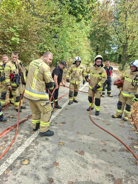 Ćwiczenia służb w Twierdzy Srebrna Góra