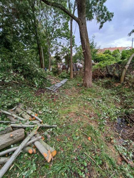 Zakończono kolejny etap prac konserwacyjnych cieku wodnego w Piotrowicach Polskich
