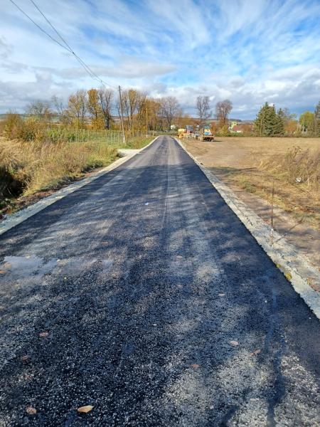 Przebudowa drogi gminnej do Janówki blisko finalizacji