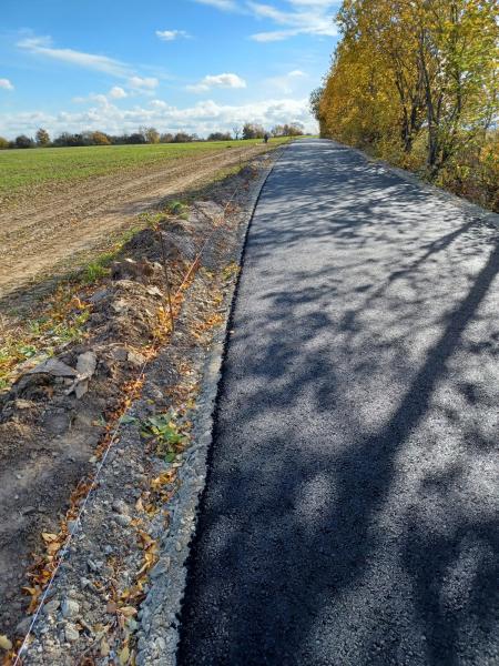Przebudowa drogi gminnej do Janówki blisko finalizacji