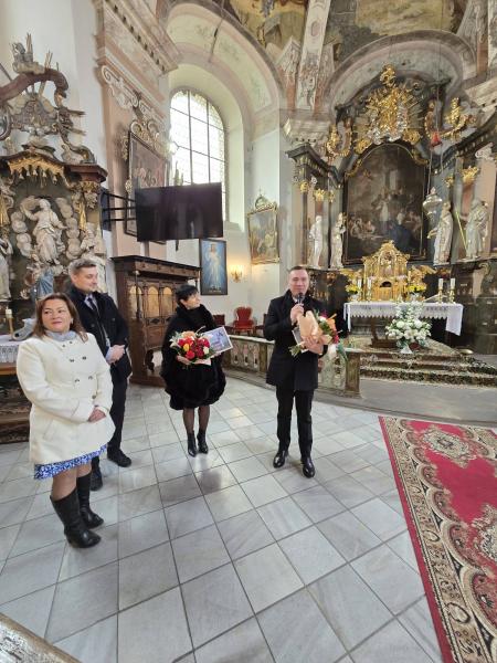 Nowe tabernakulum w kościele pw. św. Marcina w Byczeniu