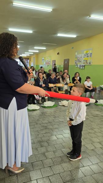 Uroczyste pasowanie na starszaka w przedszkolu „Bajka”