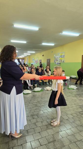 Uroczyste pasowanie na starszaka w przedszkolu „Bajka”