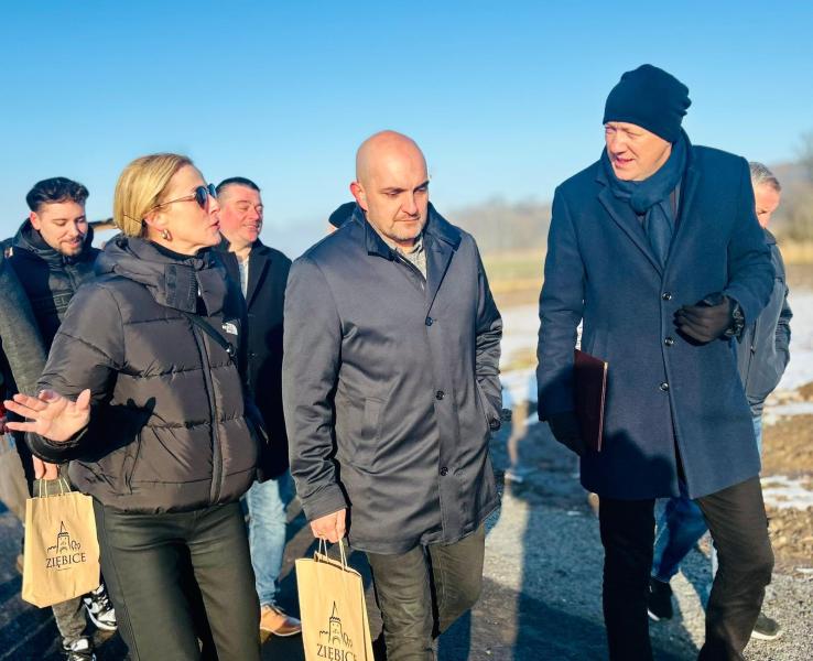 Odcinek Cyklostrady Dolnośląskiej przebiegający przez gminę Ziębice oddany do użytku