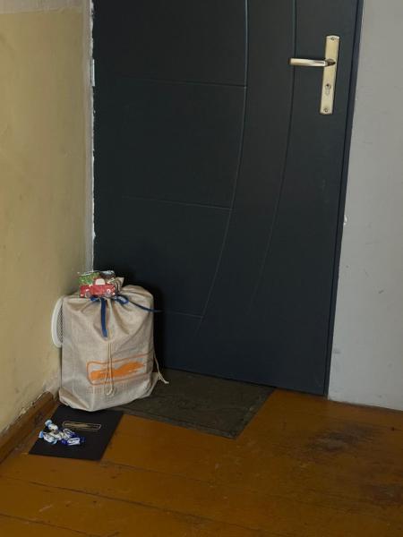 Mikołajowa delegacja z wizytą u najmłodszych mieszkańców gminy