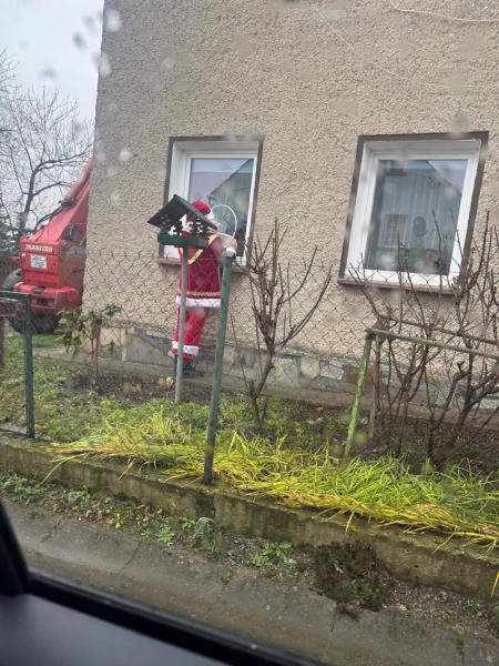 Mikołajowa delegacja z wizytą u najmłodszych mieszkańców gminy