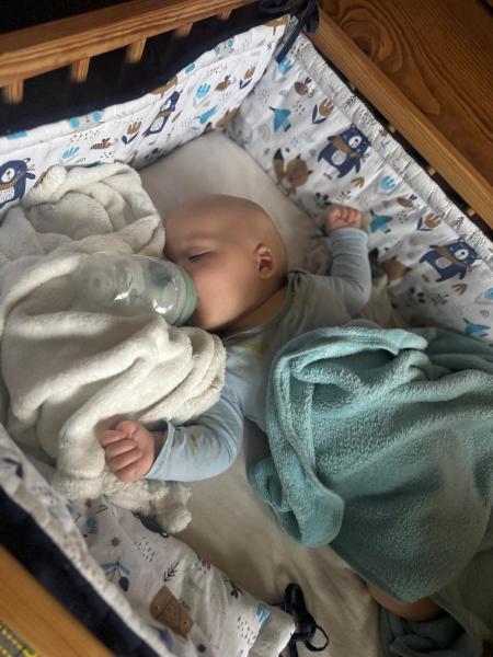 Mikołajowa delegacja z wizytą u najmłodszych mieszkańców gminy