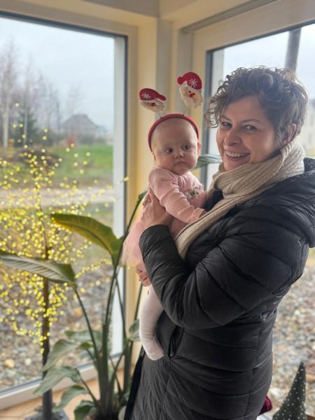 Mikołajowa delegacja z wizytą u najmłodszych mieszkańców gminy