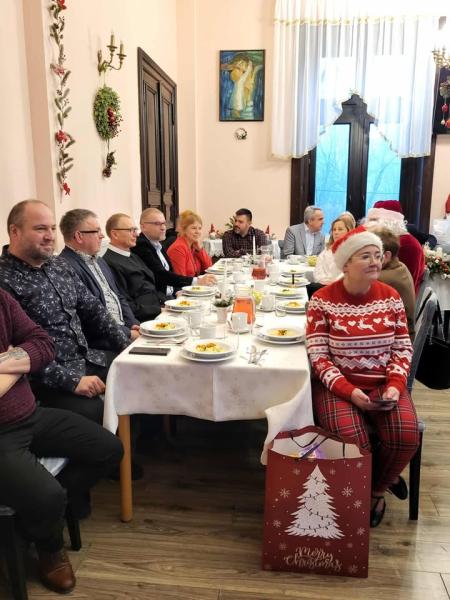 Mikołajki  w Domu Pomocy Społecznej w Opolnicy