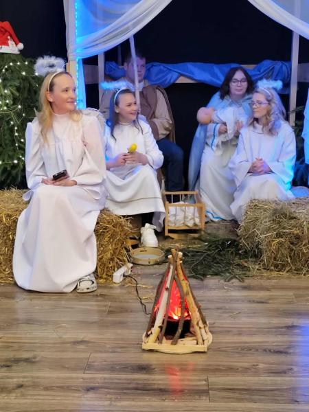 Mikołajki  w Domu Pomocy Społecznej w Opolnicy