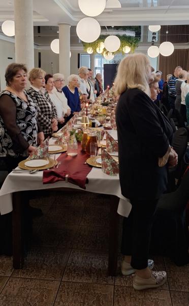 Spotkanie opłatkowe z emerytami gminnej oświaty