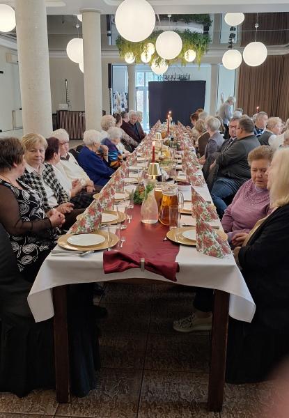 Spotkanie opłatkowe z emerytami gminnej oświaty