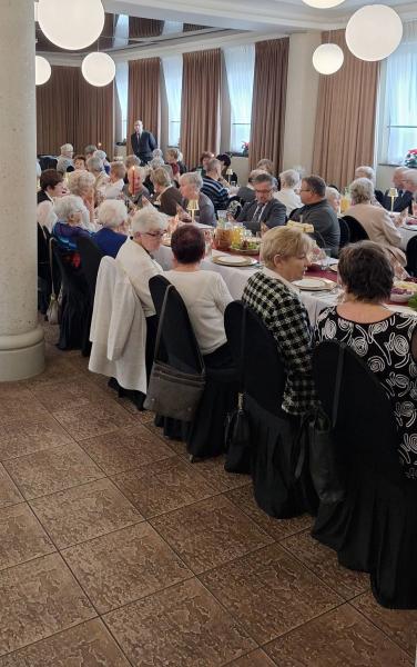 Spotkanie opłatkowe z emerytami gminnej oświaty
