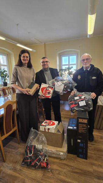 Jednostki w gminie Złoty Stok doposażone w sprzęt z Programu Ochrony Ludności i Obrony Cywilnej