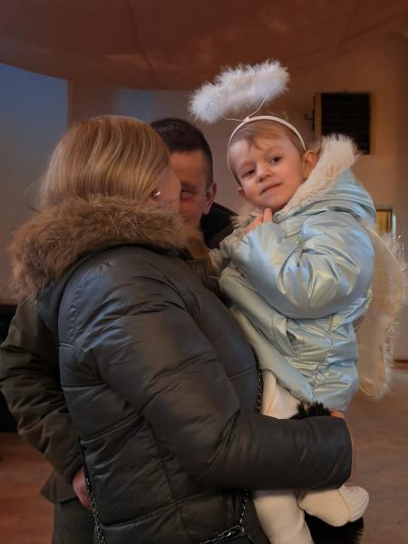 Przedstawienie jasełkowe dla babć i dziadków w Pomianowie Dolnym