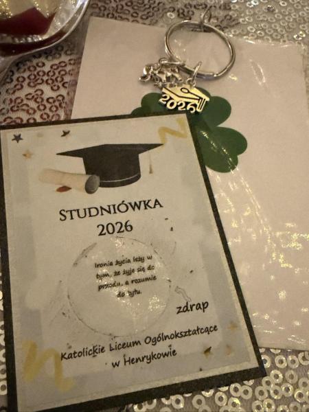 Studniówka Katolickiego Liceum Ogólnkoształcąćego w Henrykowie [foto]