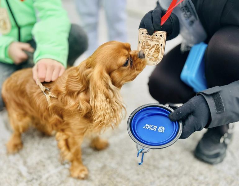 Ziębice na sportowo rozpoczęły 34. finał WOŚP. Bieg z sercem na stadionie miejskim