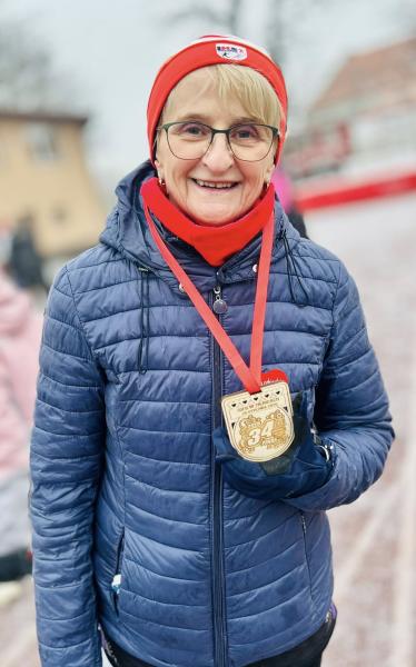 Ziębice na sportowo rozpoczęły 34. finał WOŚP. Bieg z sercem na stadionie miejskim