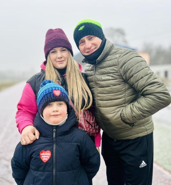 Ziębice na sportowo rozpoczęły 34. finał WOŚP. Bieg z sercem na stadionie miejskim