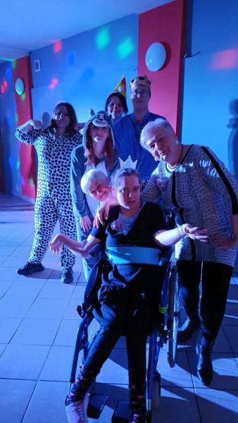 Bal karnawałowy Stowarzyszenia Integracja w Ząbkowicach Śląskich [foto]