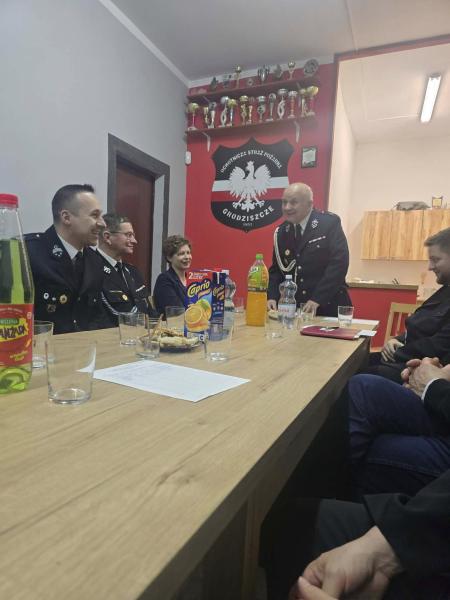 Zebranie sprawozdawczo-wyborcze w OSP Grodziszcze. Znamy skład zarządu na kolejną kadencję