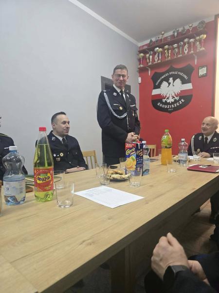 Zebranie sprawozdawczo-wyborcze w OSP Grodziszcze. Znamy skład zarządu na kolejną kadencję