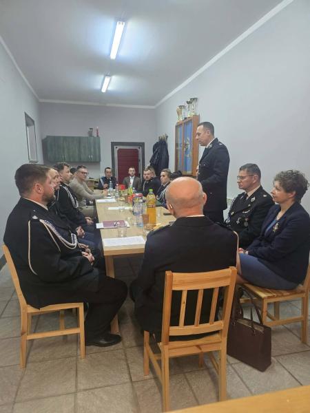 Zebranie sprawozdawczo-wyborcze w OSP Grodziszcze. Znamy skład zarządu na kolejną kadencję