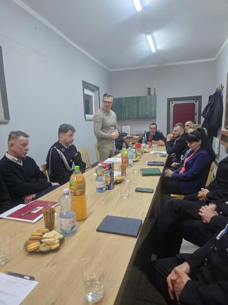 Zebranie sprawozdawczo-wyborcze w OSP Grodziszcze. Znamy skład zarządu na kolejną kadencję