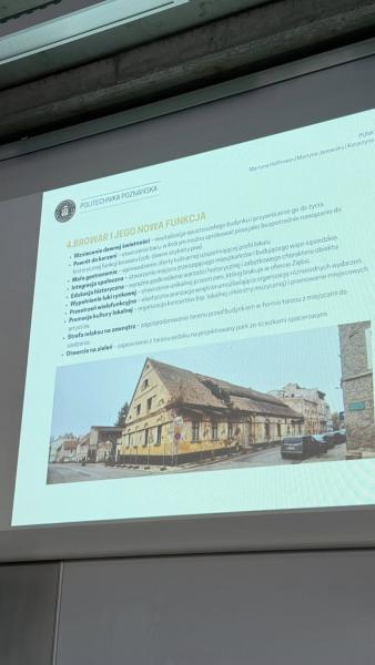 Studenci z Poznania opracowali koncepcje zagospodarowania ziębickiego browaru