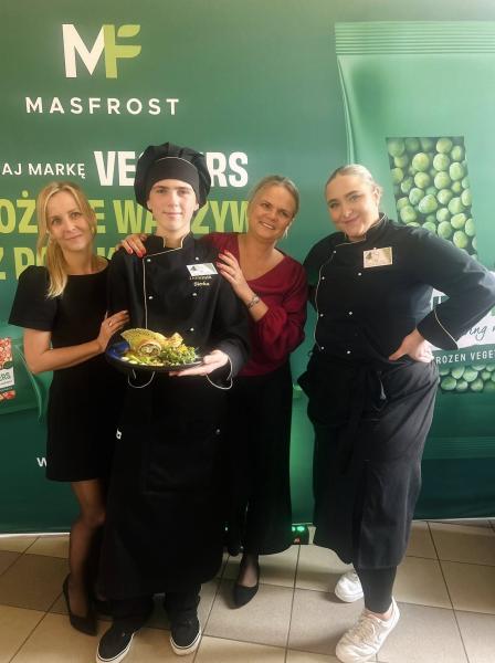 Młodzi kucharze w akcji. I Regionalny Konkurs Kulinarny Masfrost Chef 