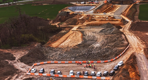 Prace na S8 z Wrocławia w kierunku Kłodzka nabierają tempa