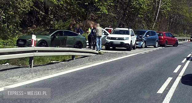 Kolizja na krajowej ósemce w Bardzie