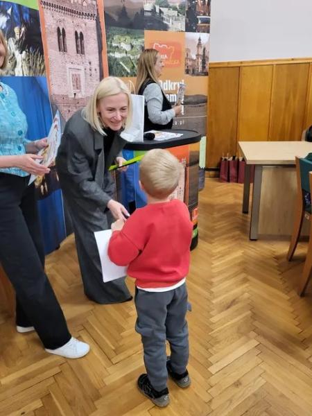 Centrum Pozytywnego Rozwoju z wizytą w starostwie. Były nawet obrady rady