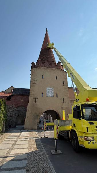 	Trwają badania stanu Bramy Paczkowskiej w Ziębicach. To przygotowanie do kolejnych prac remontowych