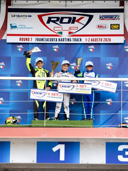 Młody Pelikan wywalczył podium w upalny weekend na Franciacorcie