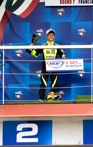 Młody Pelikan wywalczył podium w upalny weekend na Franciacorcie