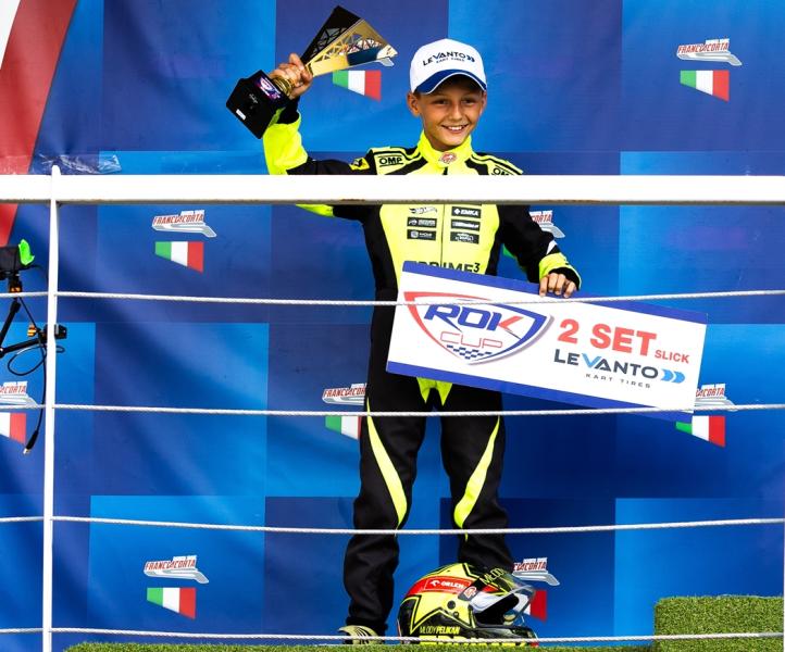 Młody Pelikan wywalczył podium w upalny weekend na Franciacorcie