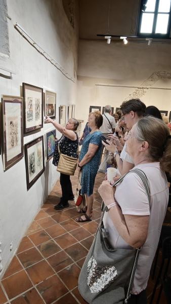 Wernisaż twórczości Marca Chagalla w Ząbkowicach Śląskich. Sztuka i muzyka w Galerii przy Cerkwi