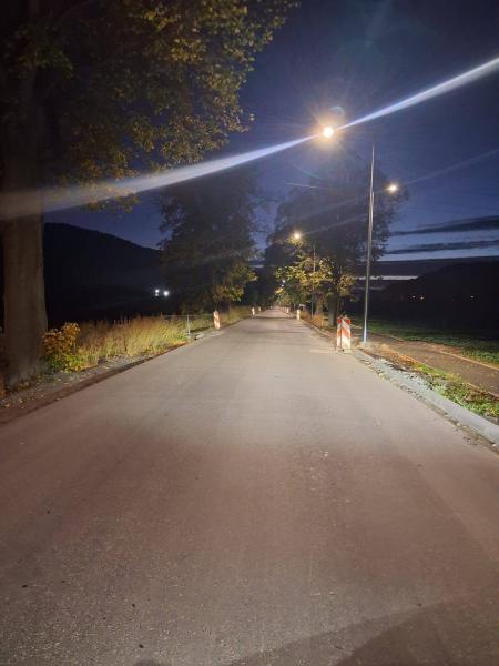 Rondo w Przyłęku gotowe. Inwestycja na trasie Bardo–Przyłęk dobiega końca
