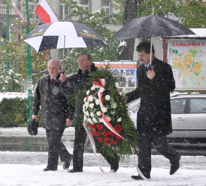 Uroczystości 3 - majowe w Ząbkowicach Śląskich