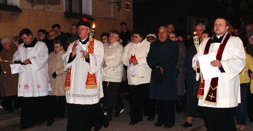 Misterium Drogi Krzyżowej na ulicach Ziębic