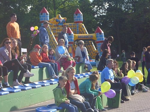 Sportowy dzień w Gimnazjum w Ziębicach